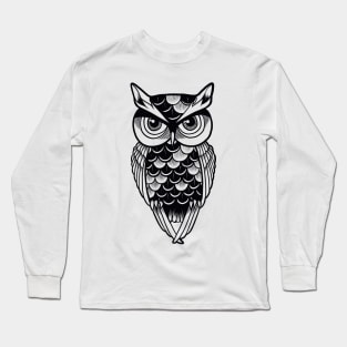 Owl Long Sleeve T-Shirt